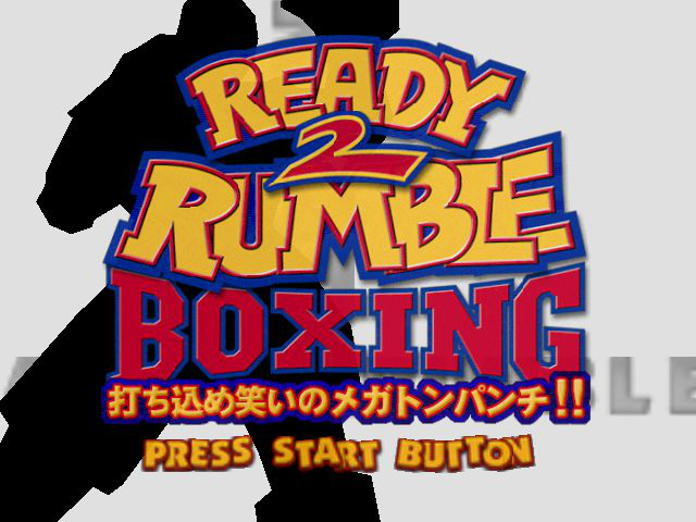 Ready 2 Rumble Boxing Title Screen